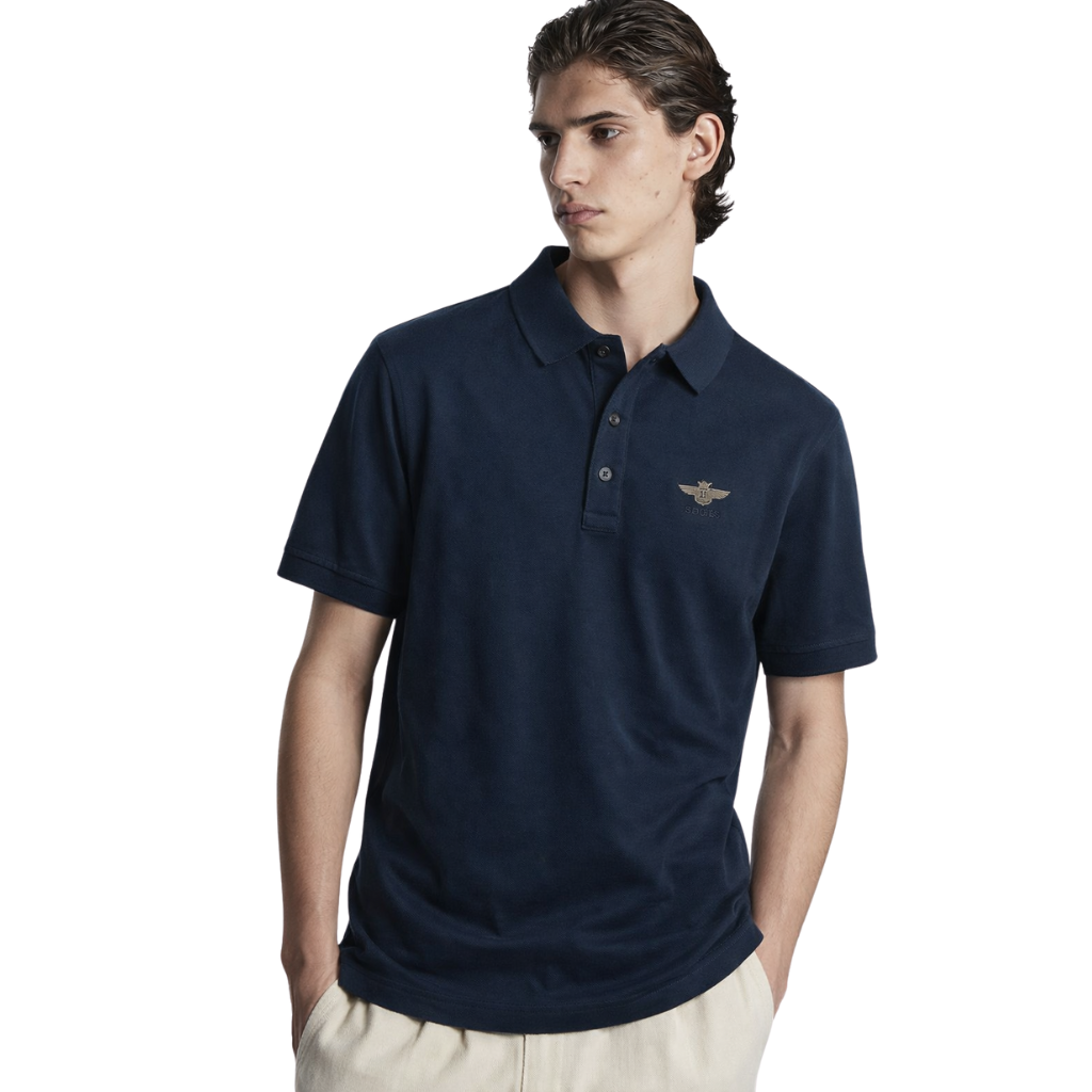 Ink Blue Mens Polo (A-3265)
