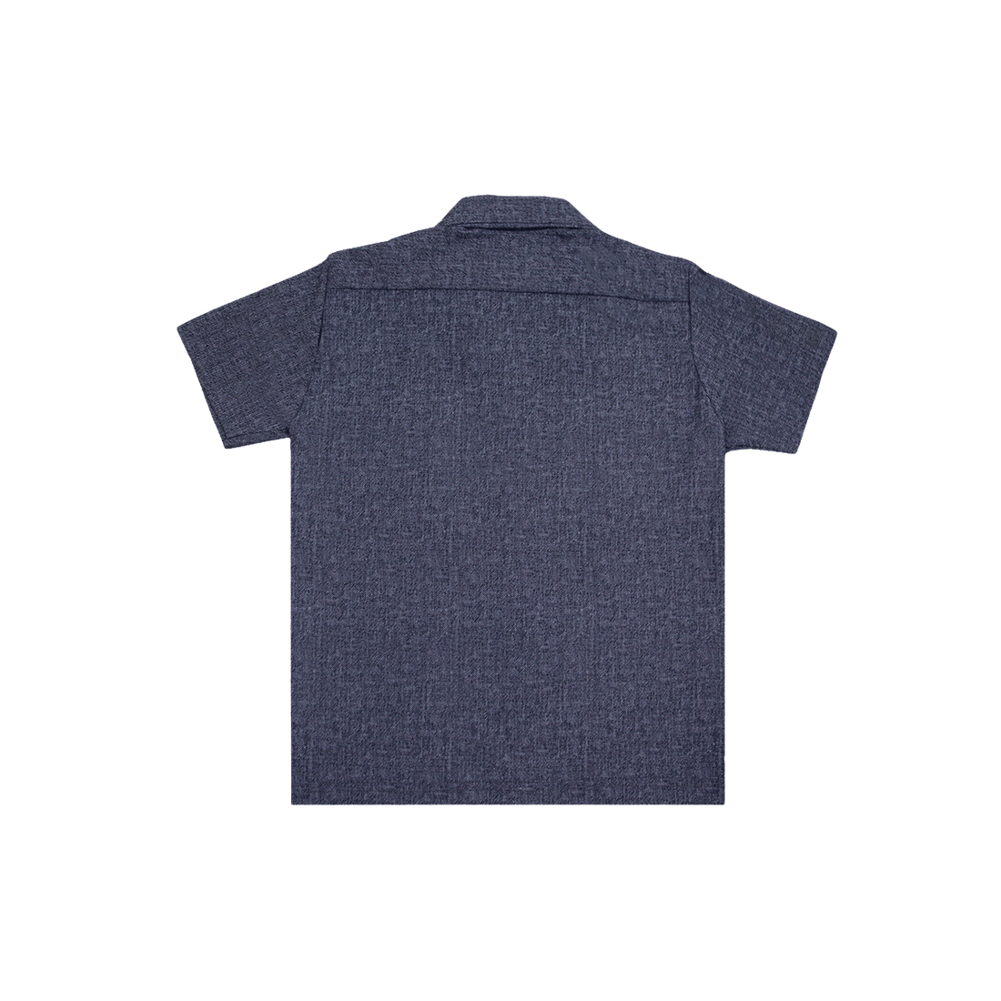 Boys Self Cuban Collar Dry-Fit Shirt A-1935 - LEMON DENIM