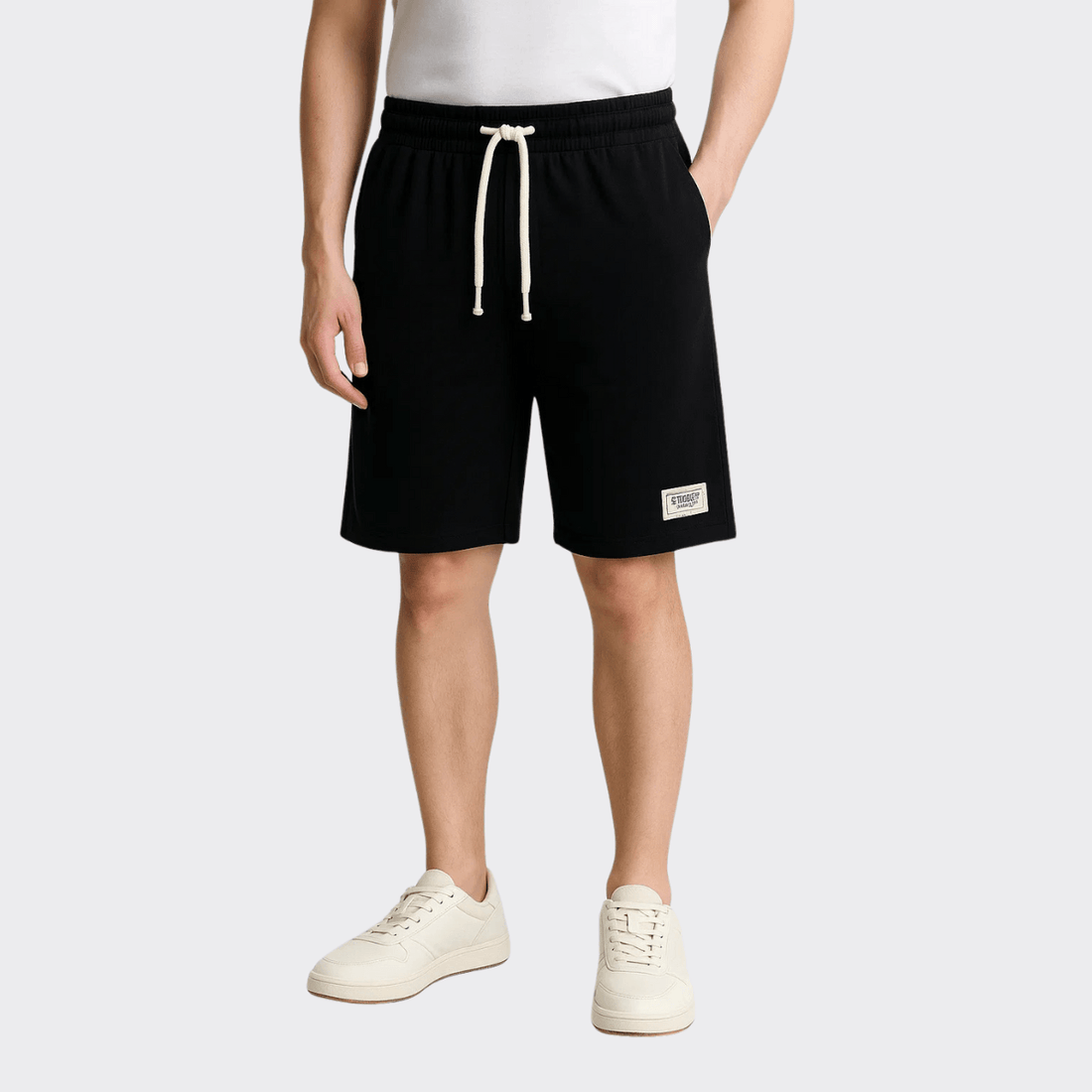 Mens Thermal Fabric Short (A-3252) - LEMON DENIM