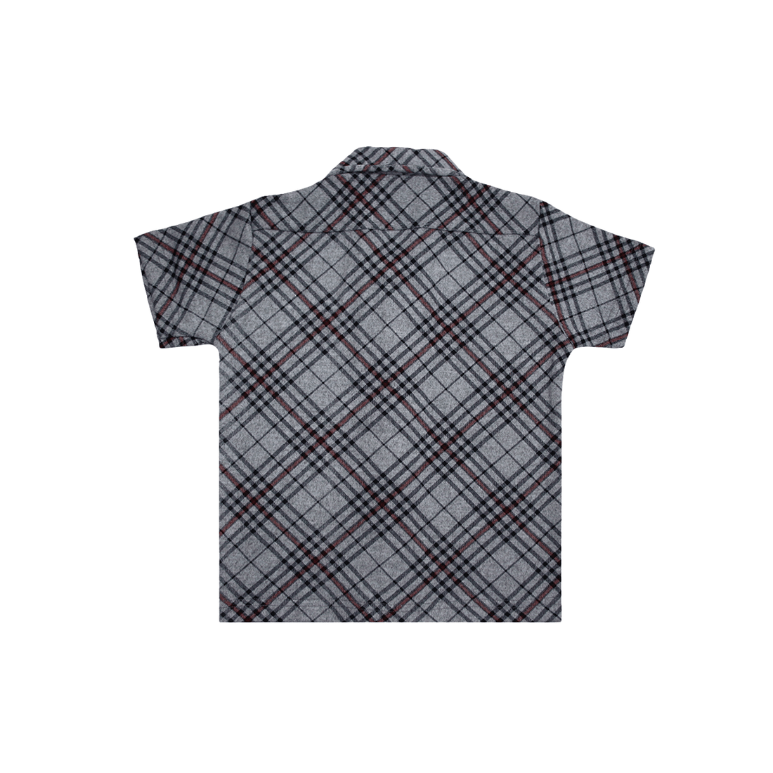 Boys Striped Cuban Collar Dry-Fit Shirt A-1934 - LEMON DENIM