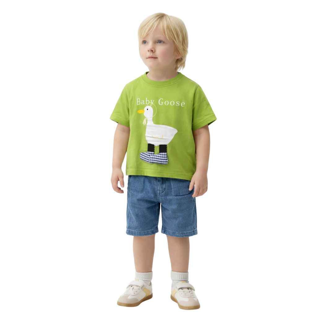 Boys Duck Printed Track Suit (A-4063)