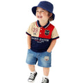 Boys Imported Jeans & Polo Co-Ord Set (A-3159)