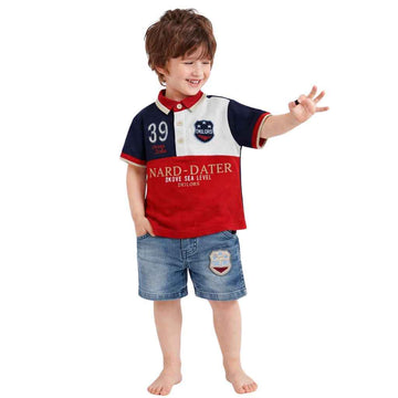 Boys Casual Jeans & Polo Co-Ord Set (A-3159)