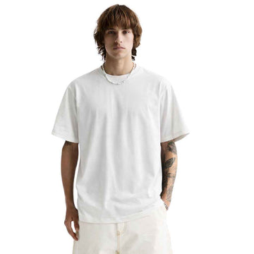 Milky White Plain Dry Fit Mens T-shirt (A-1766)