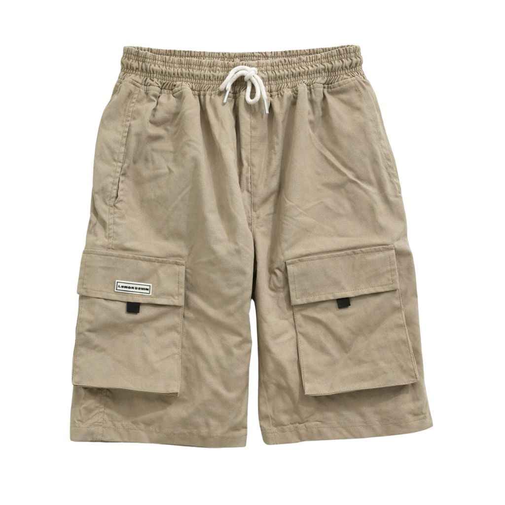 Beige Color Mens Lose Fit Short (A- 3620)