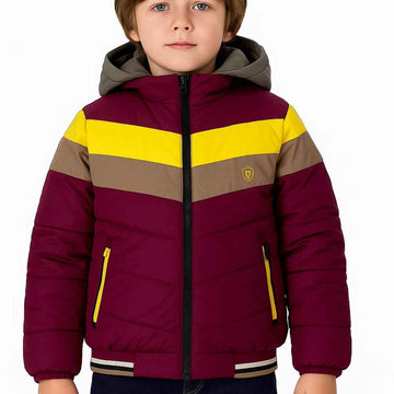 Boys Color Block Jacket (A-2508)
