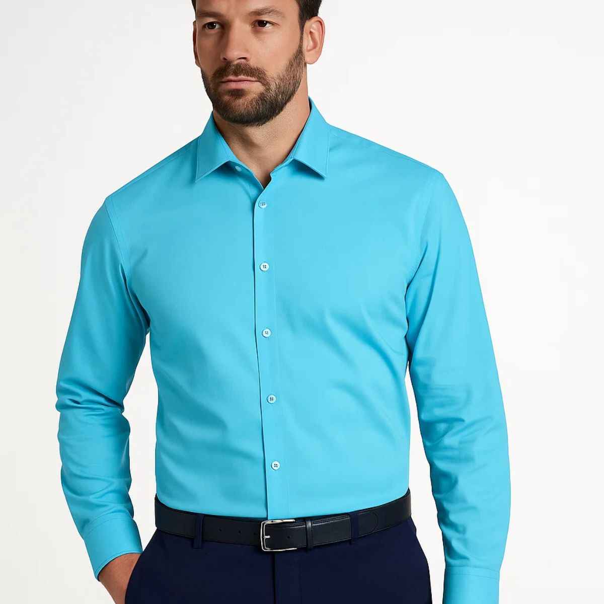 Azur Bloom Executive Formal Shirt (A-917)