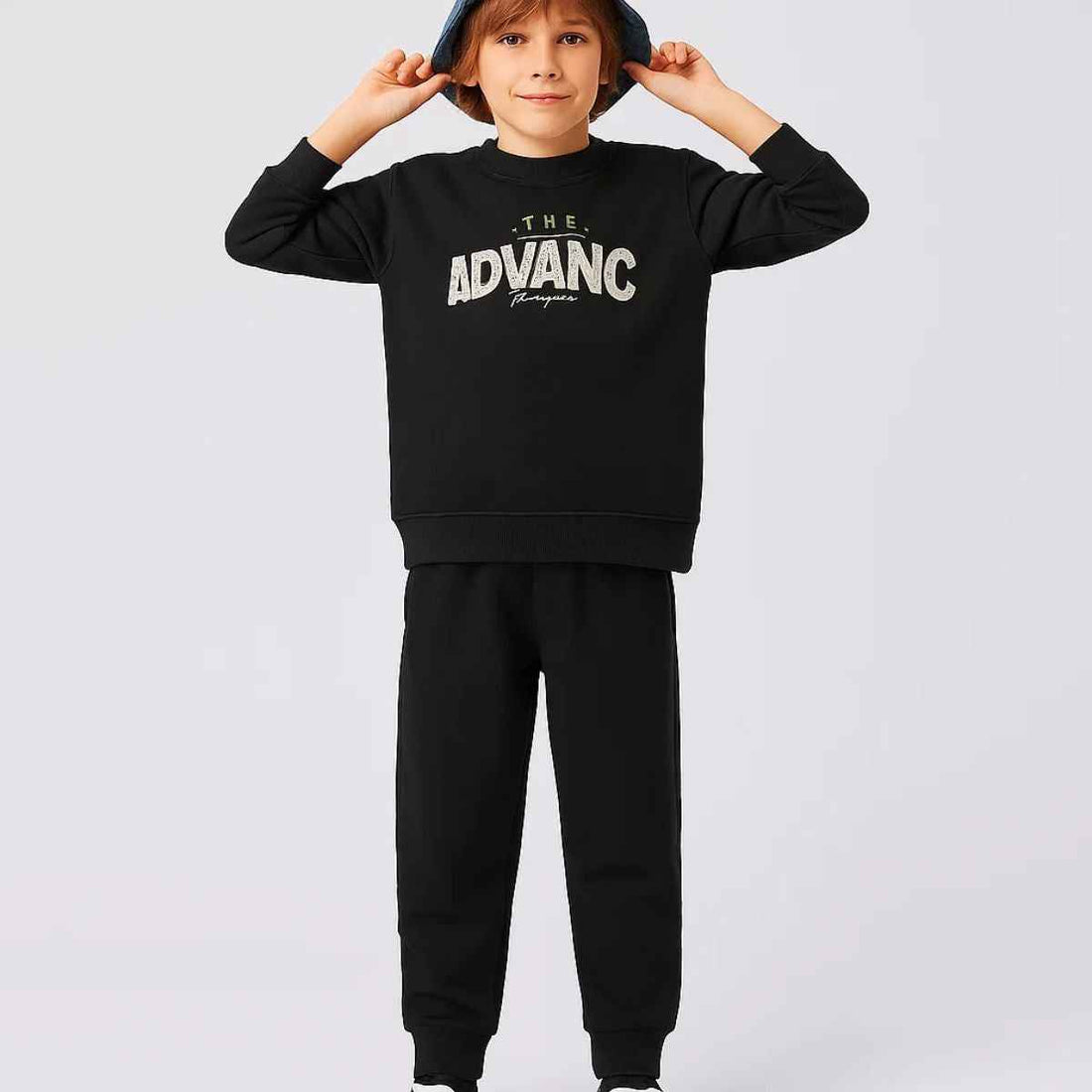 Black Boys & Girls Track Suit (A-3712)
