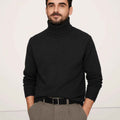 Black Woolen Self Lining High Neck (A-3650)