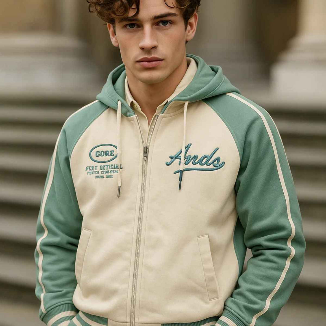 Mens Woolen Contrast Color Combination Light Weight Jack (A-3752)