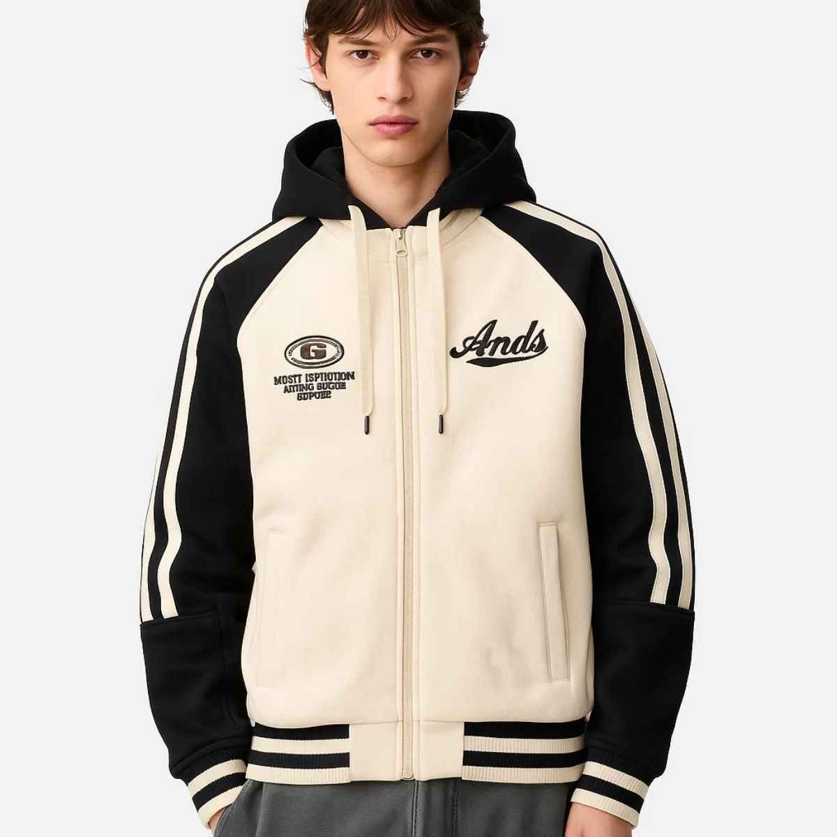 Mens Woolen Contrast Color Combination Light Weight Jack (A-3752)