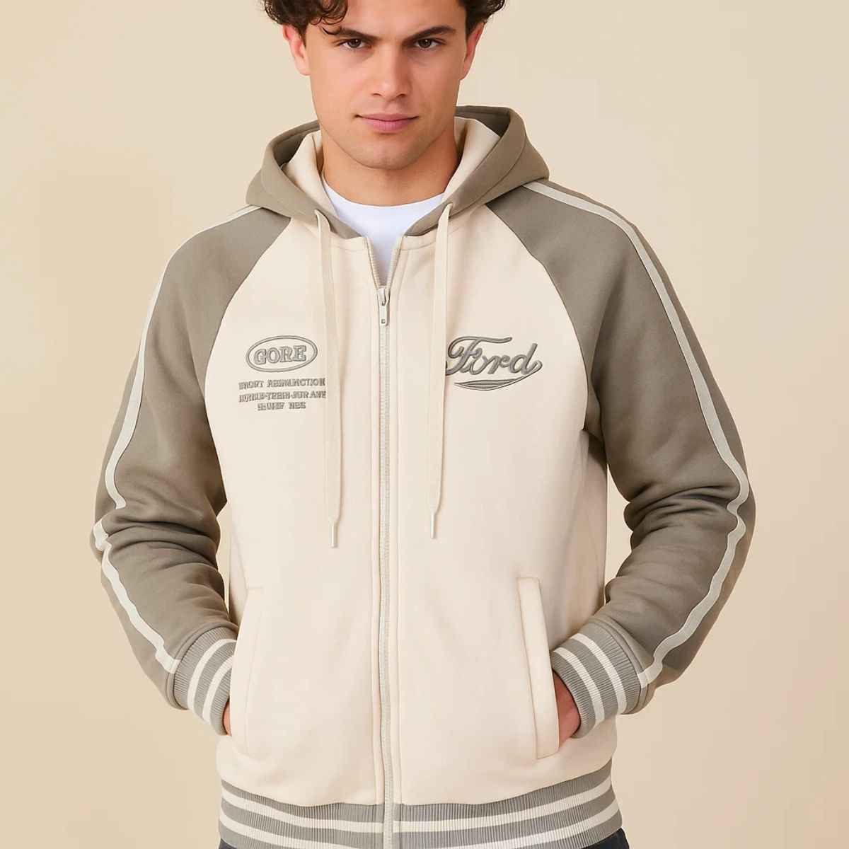 Mens Woolen Contrast Color Combination Light Weight Jack (A-3752)