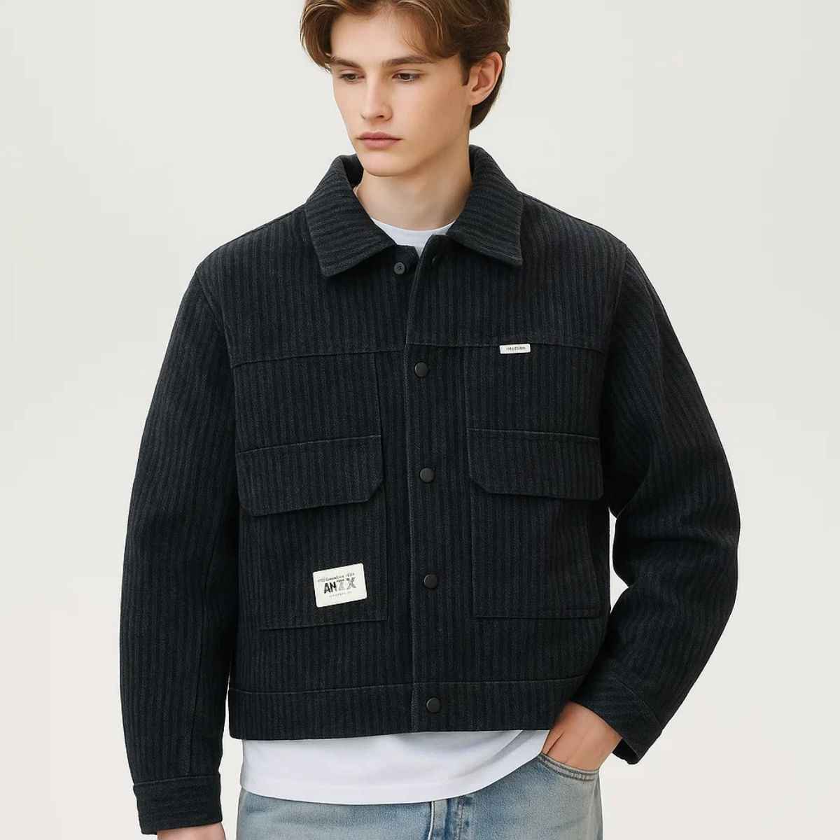 Premium Mens Suede Jacket (A-3772)