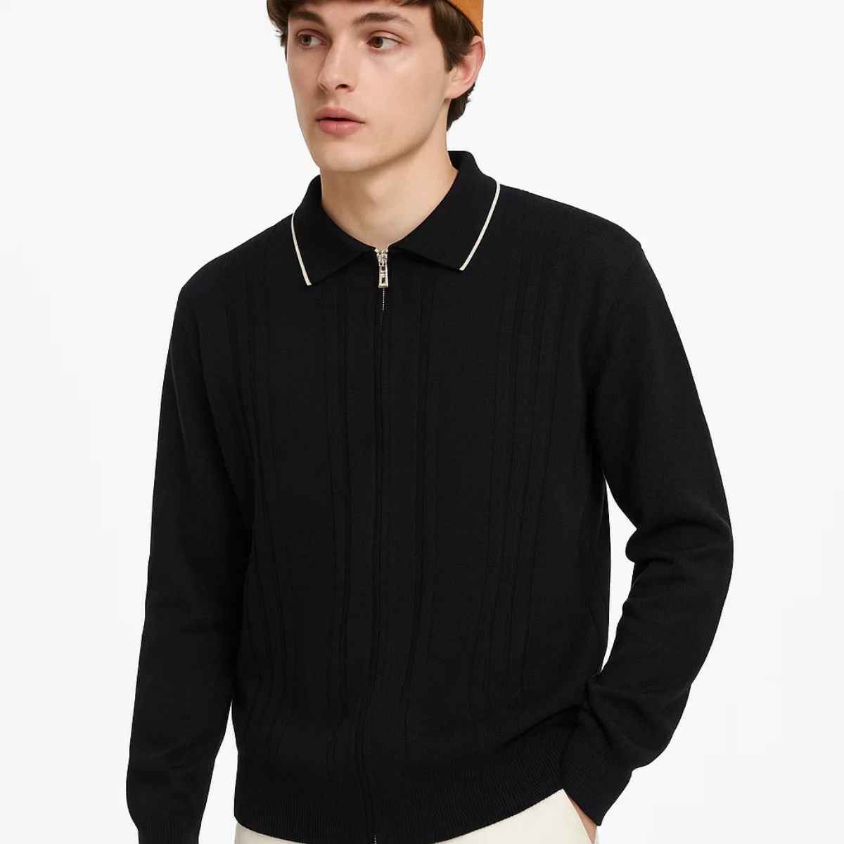 Self Lining Eminent Collar Zippers (A-3761)