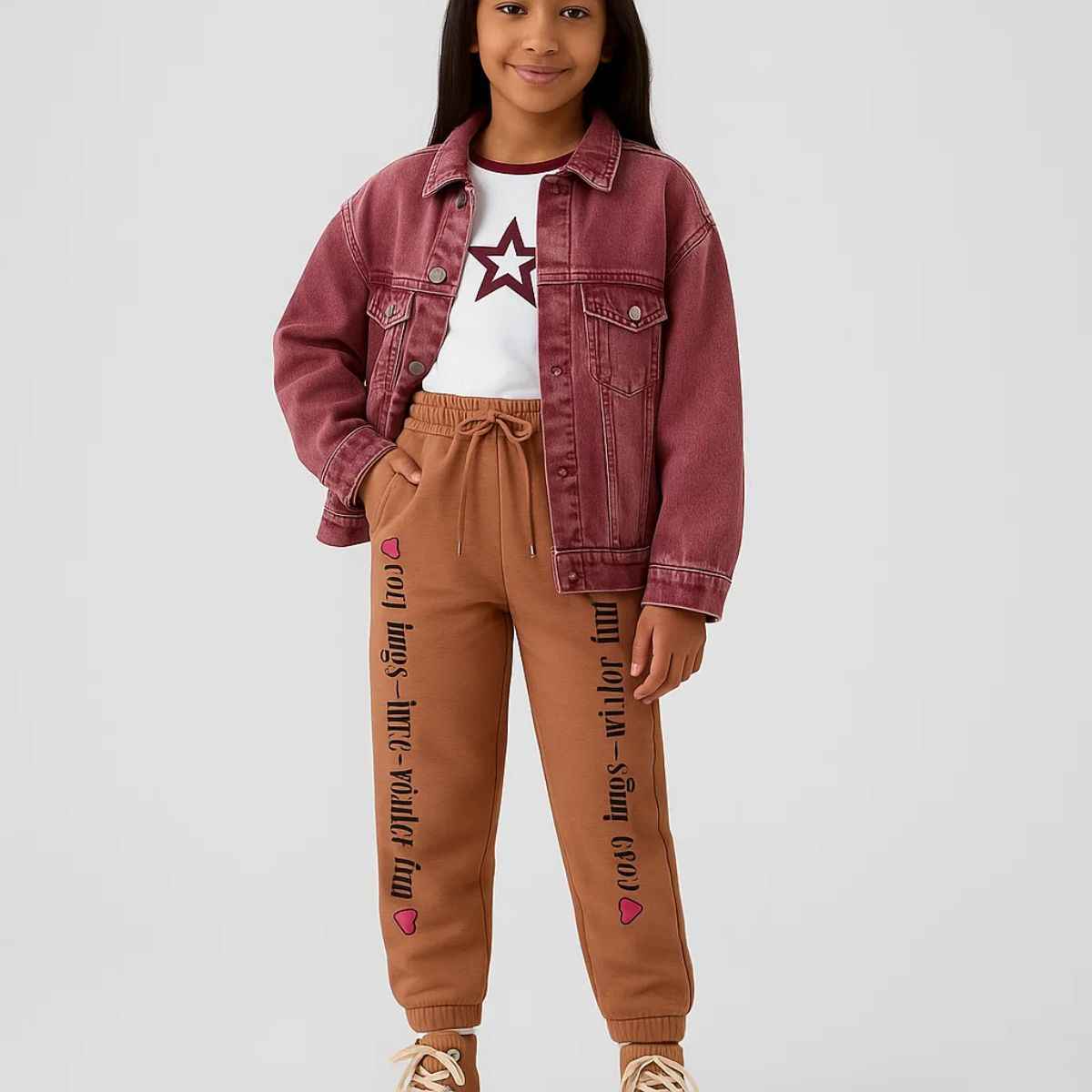 Girls Fancy Trousers (A-3858)