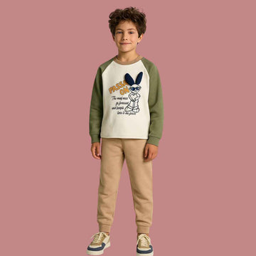 Flag Green Boys Co-Ord Set (A-3862)