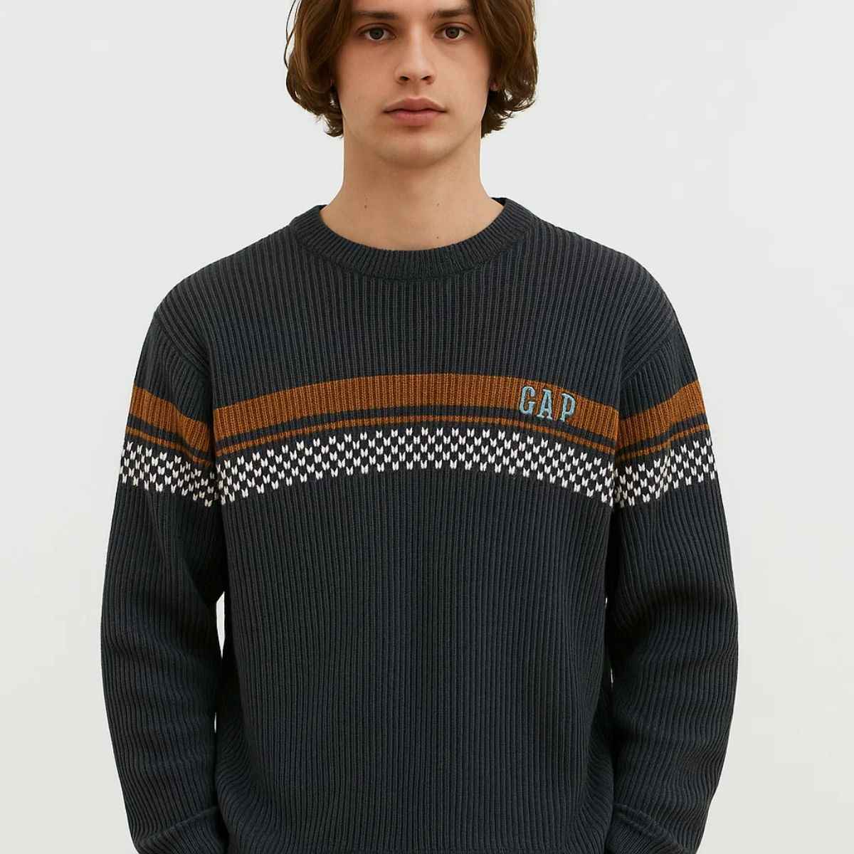 Mens Eminent Round Neck Sweat Shirt (A-3847)