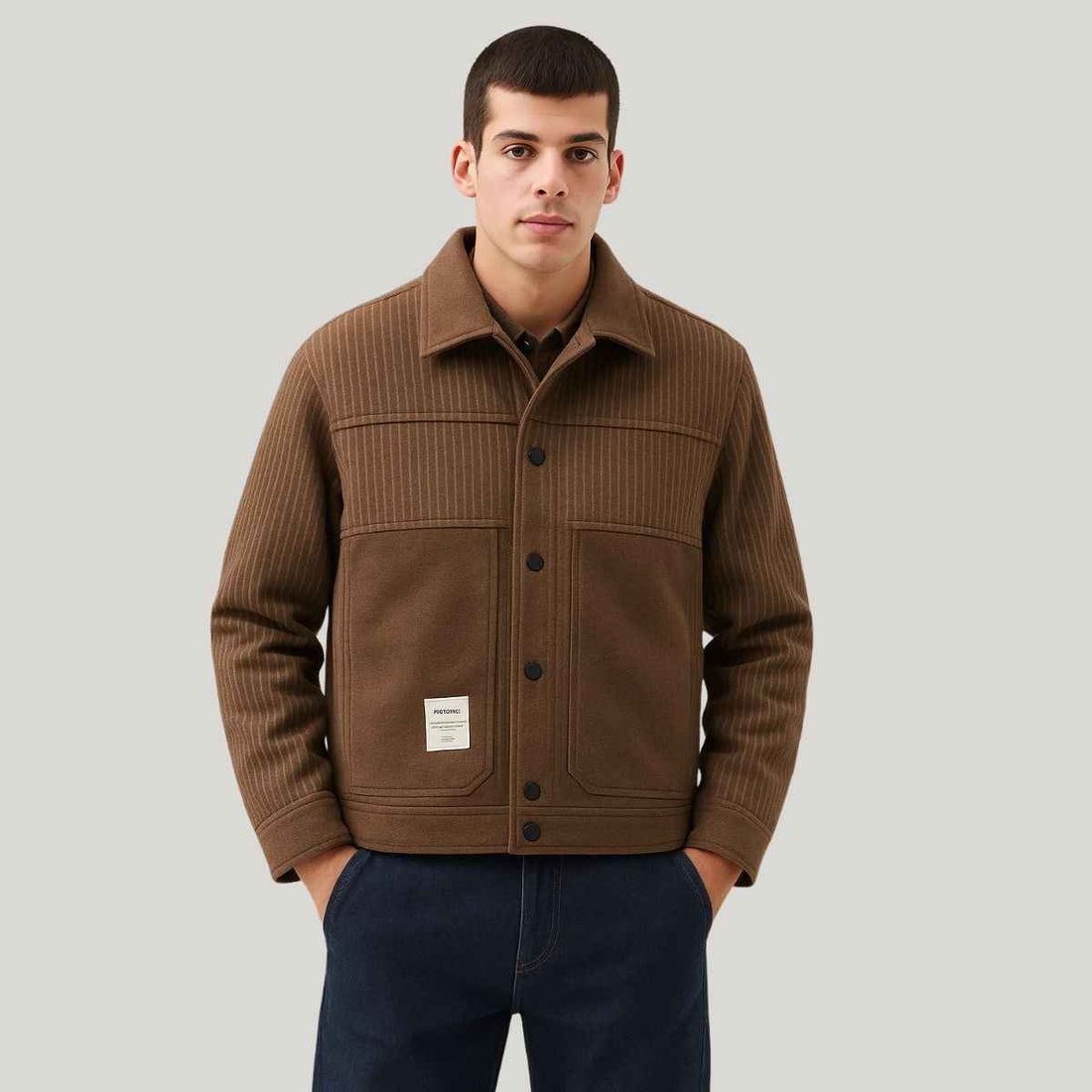 Old Money Style Warm Breeze Jacket (A-3872)