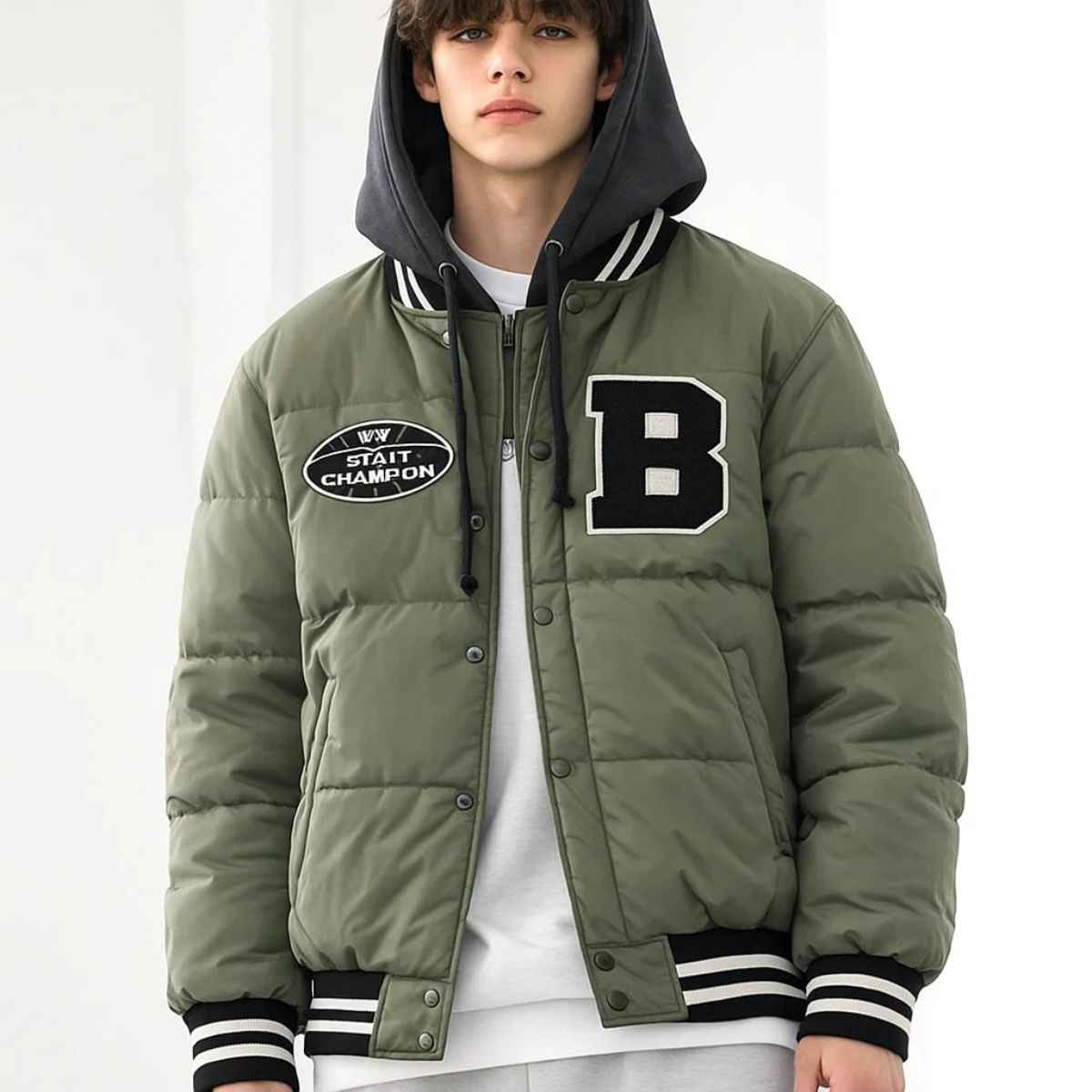 Premium Mens Puffer Jacket (A-3737)