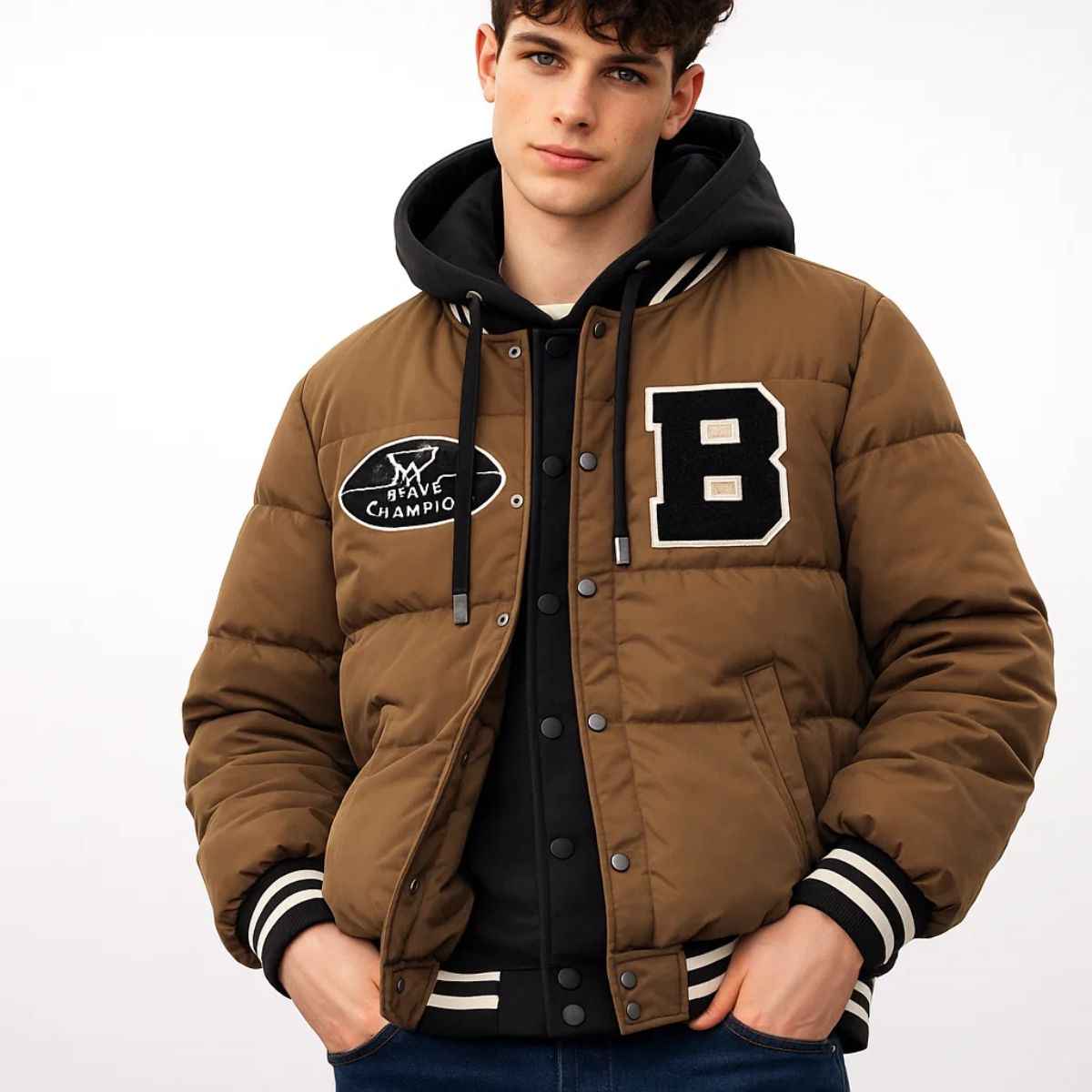 Premium Mens Puffer Jacket (A-3737)