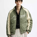 Mens Sherpa Sleeves Stylish Jacket (A-3873)