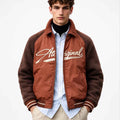 Mens Sherpa Sleeves Stylish Jacket (A-3873)