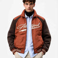 Mens Sherpa Sleeves Stylish Jacket (A-3873)