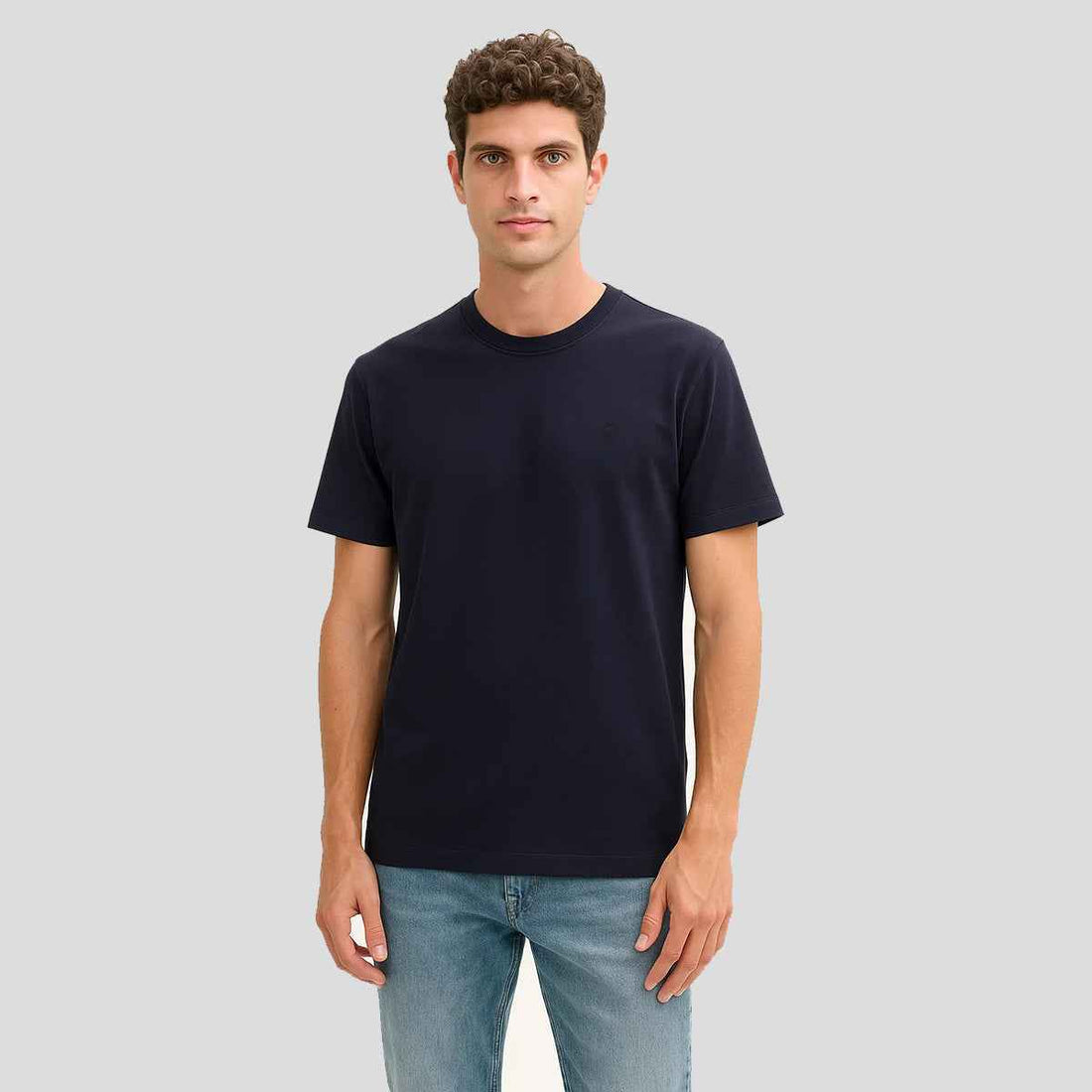 Mens Round Neck T-Shirt (A-3410) - Stylish and Comfortable Design