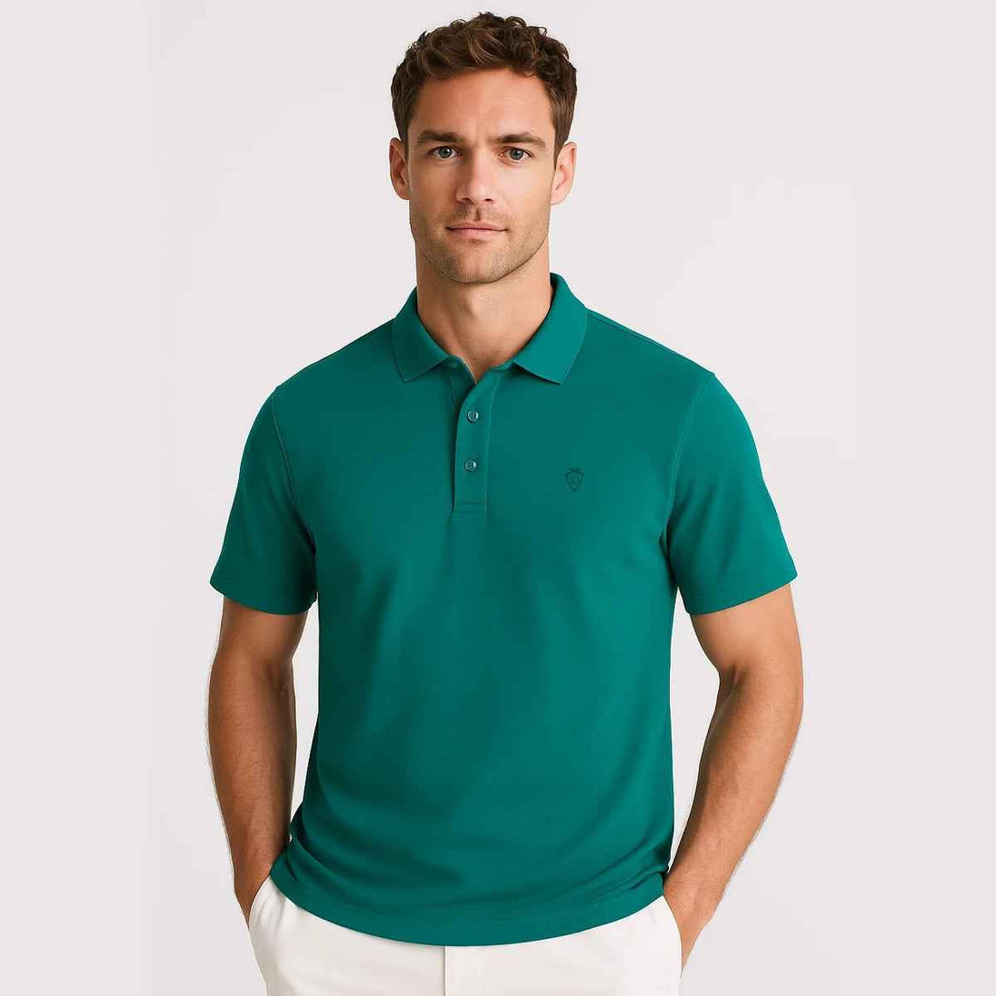 Mens Imported Plan Polo (A-3403)