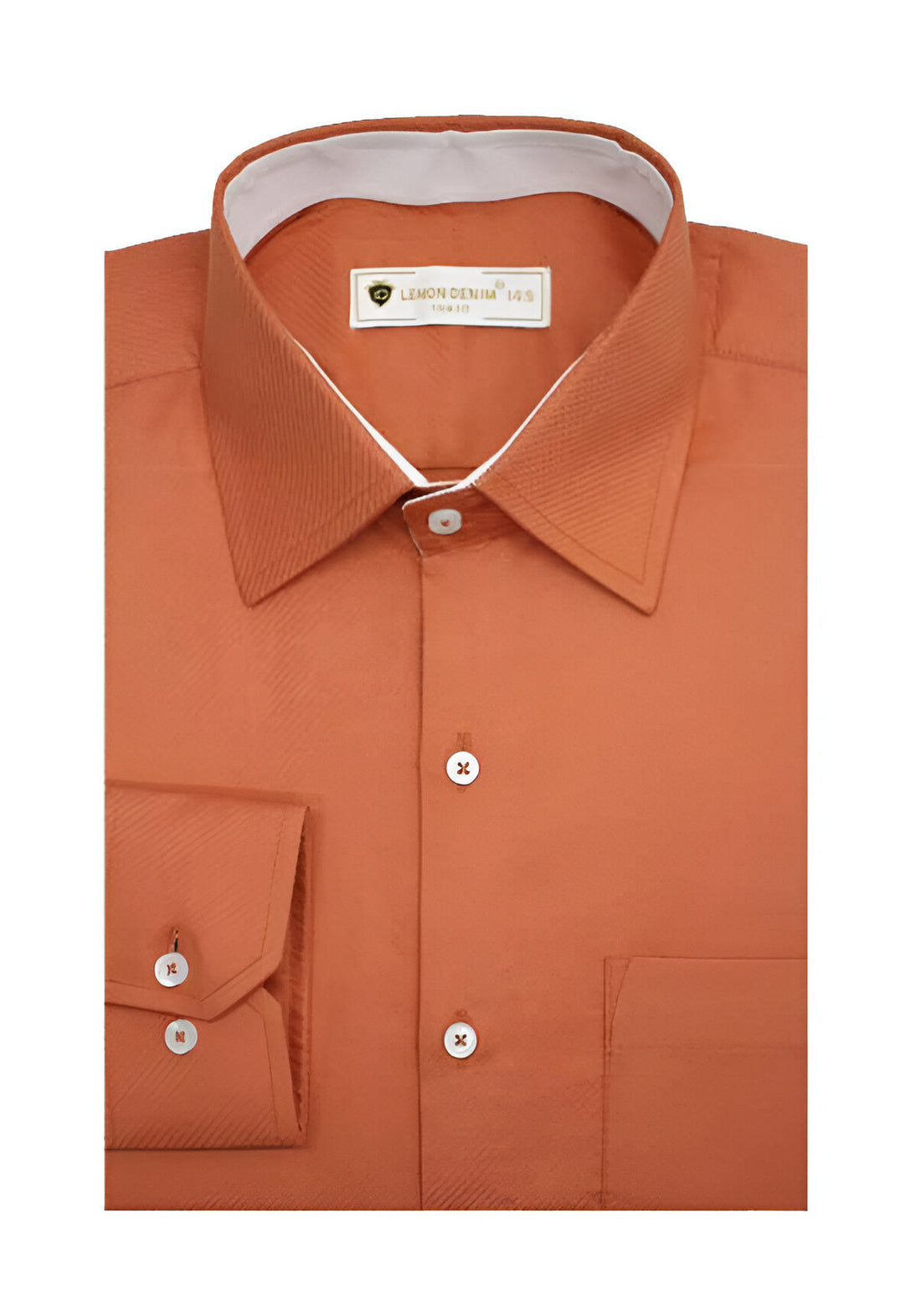 Lite Orange Self Lining Shirt (A-2832)